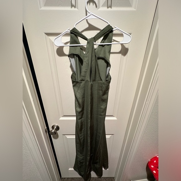 BANANA REPUBLIC Olive Midi Dress - Picture 4 of 5